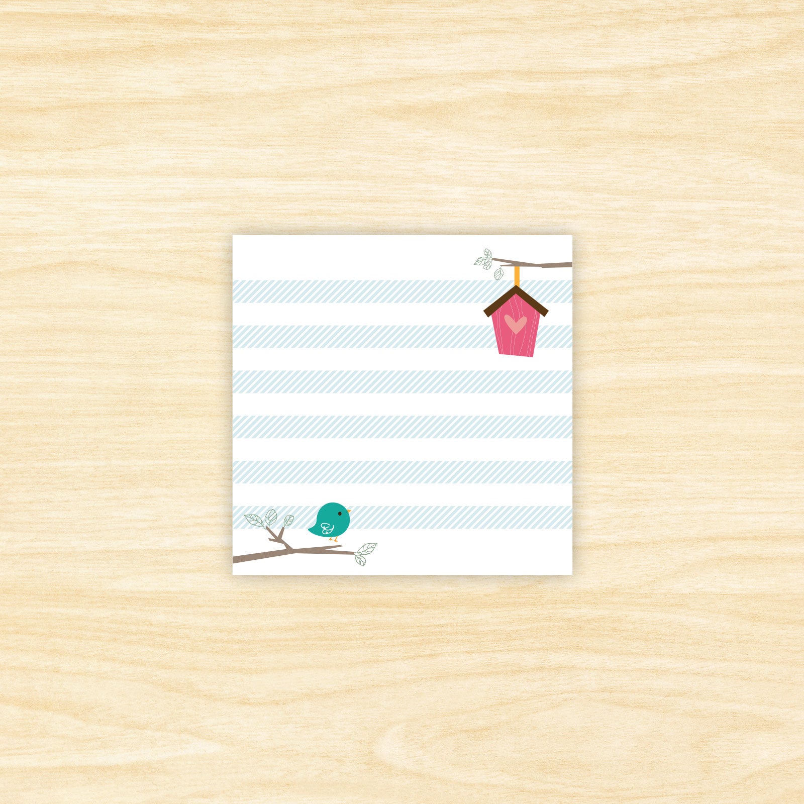 Cute Bird Sticky Note