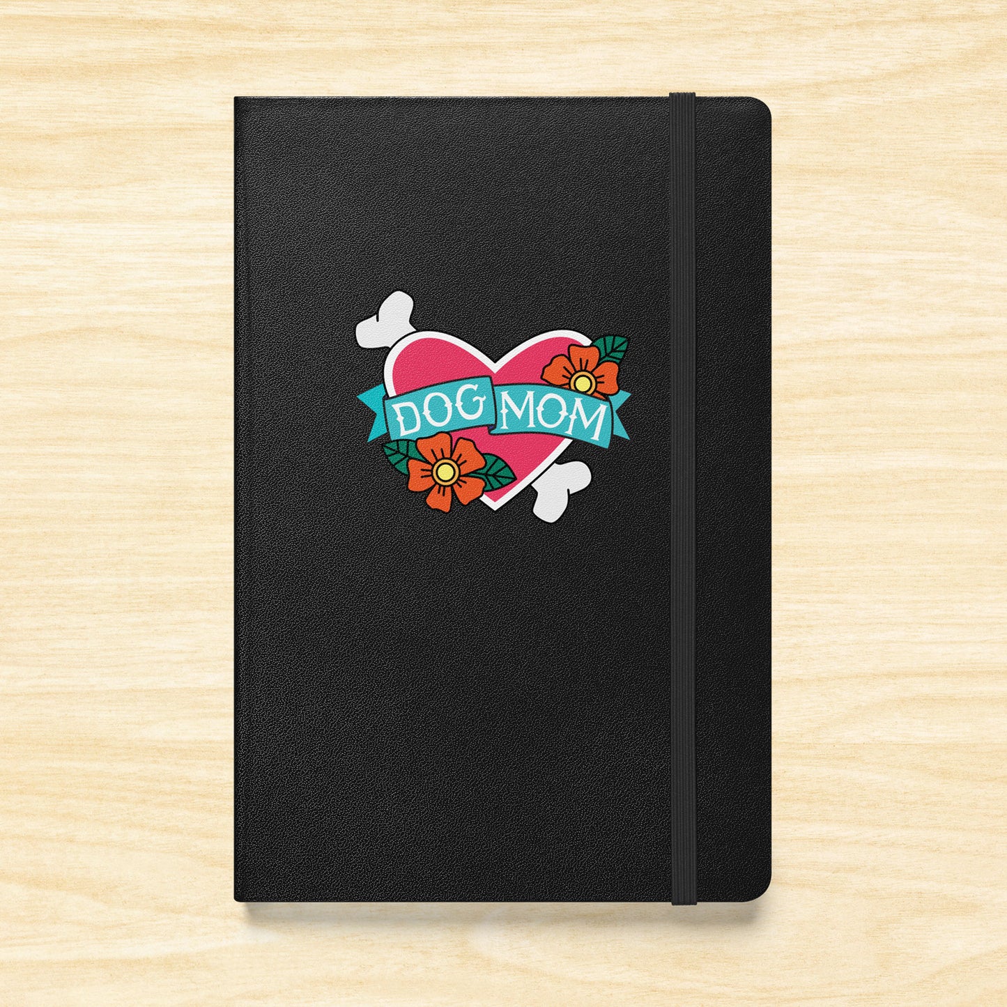 Dog Mom Hardcover Notebook