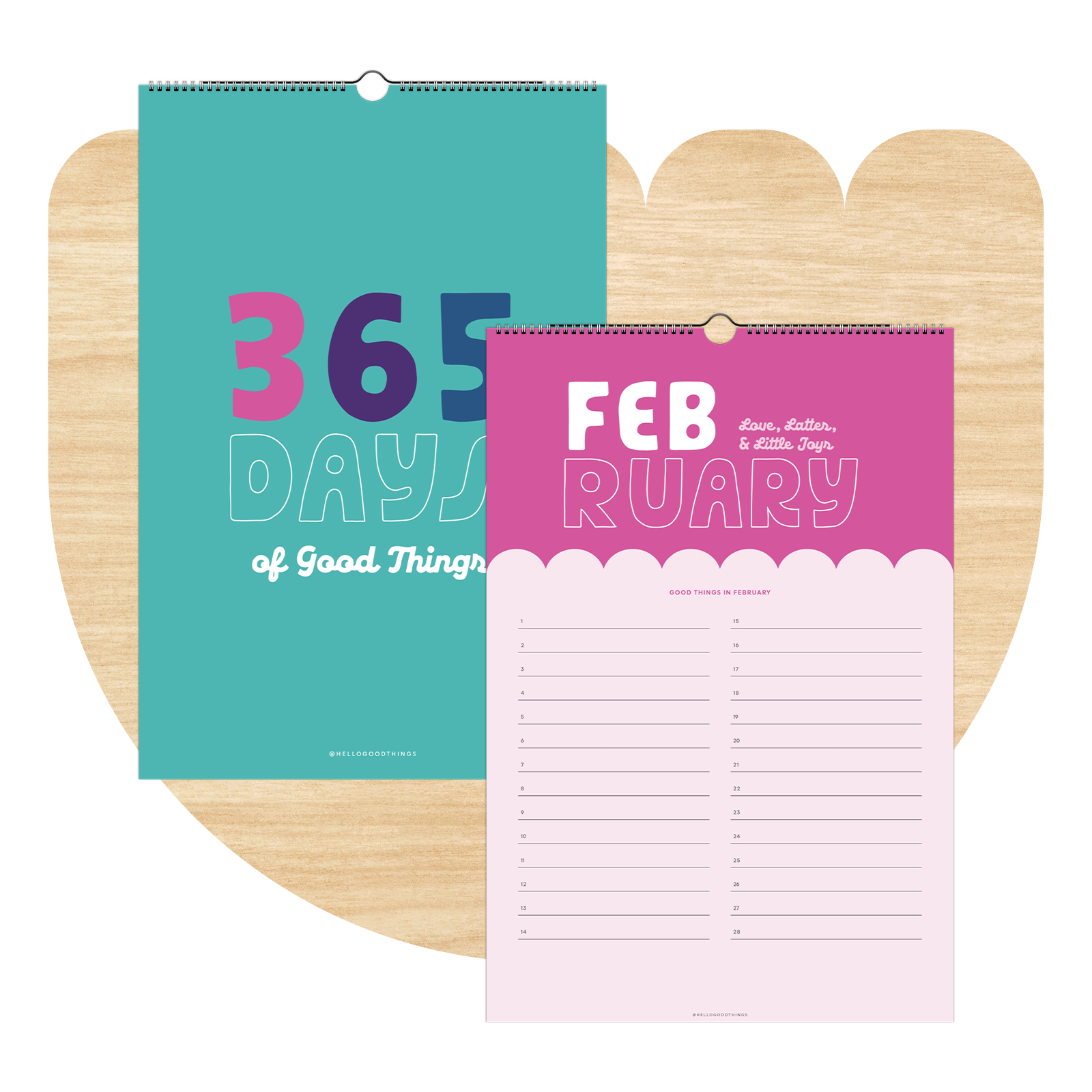 365 Days of Good Things (Gratitude or Perpetual Calendar)