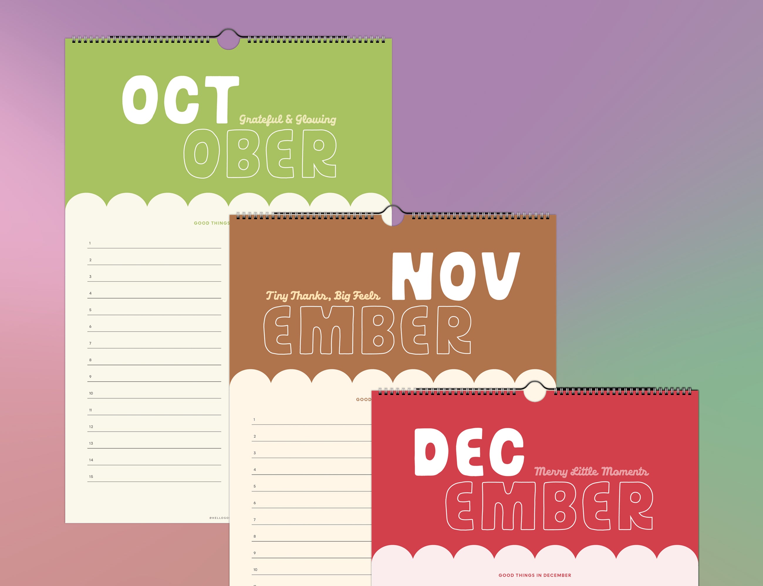 365 Days of Good Things (Gratitude or Perpetual Calendar)