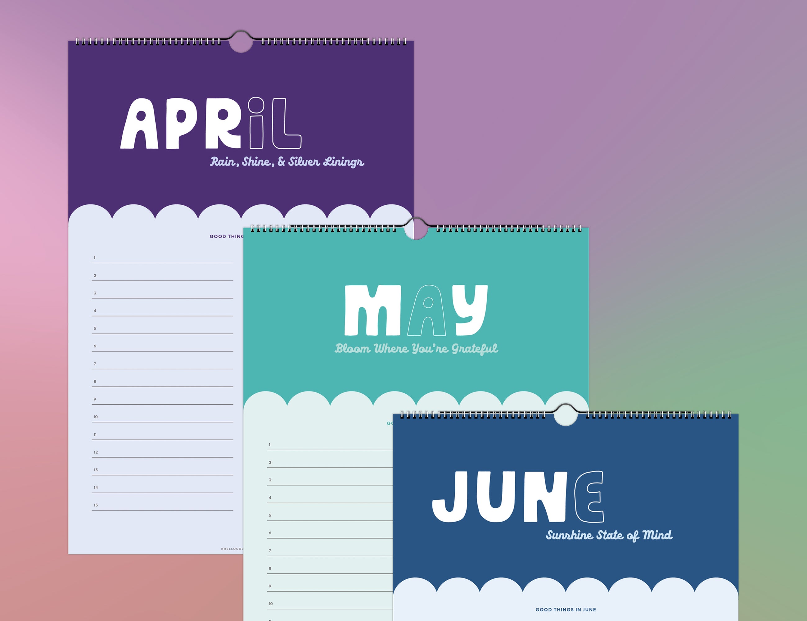 365 Days of Good Things (Gratitude or Perpetual Calendar)