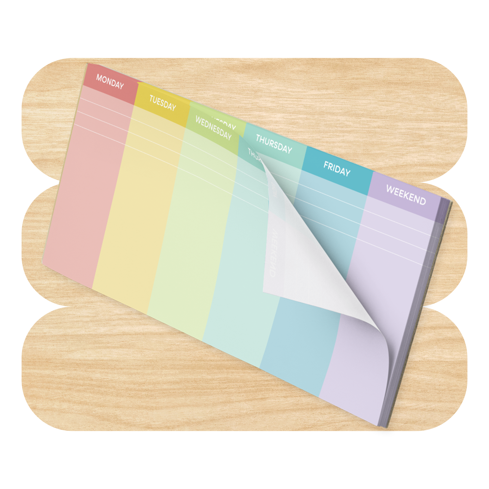 Bright Days Weekly Notepad by Good Things