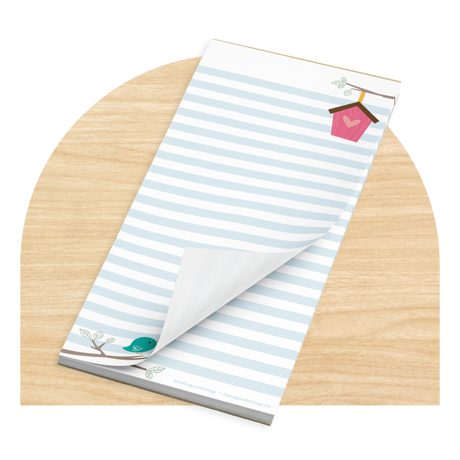 Cute Bird Magnetic Notepad by Good Things
