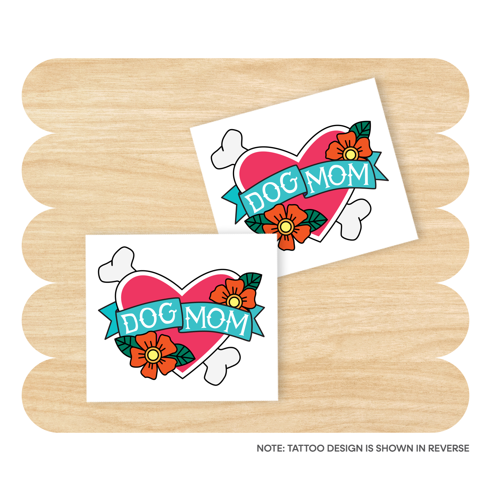 Dog Mom Temporary Tattoos by Good Things