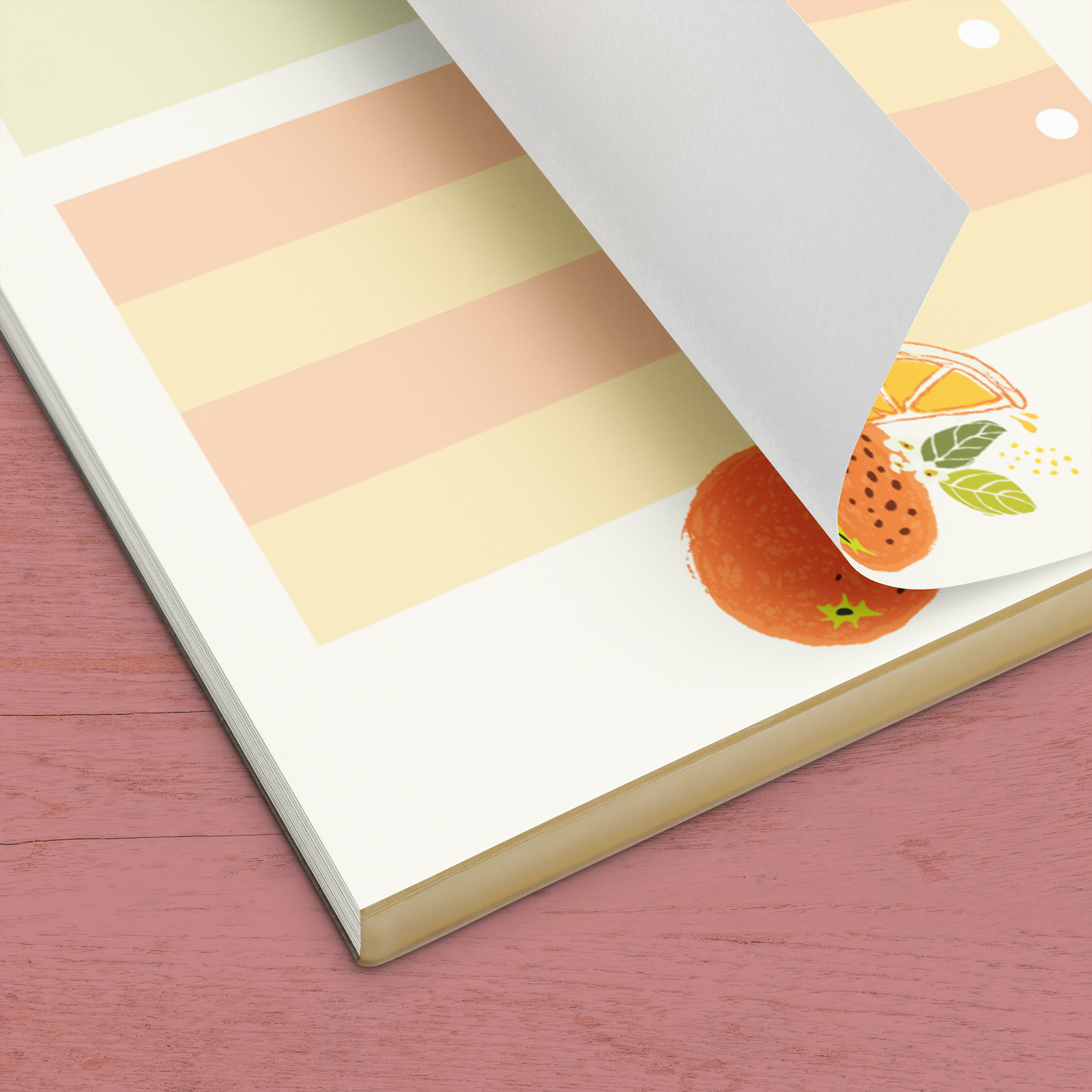 Fresh and Fruity Magnetic Notepad by Good Things