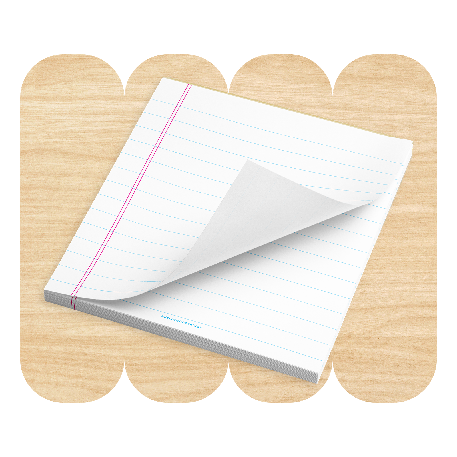 Line x Line Notepad by Good Things