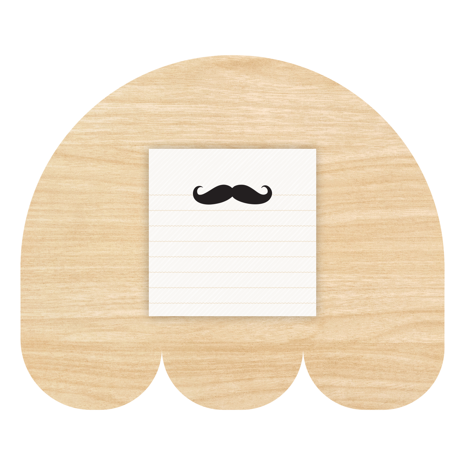 Mustache Sticky Note by Good Things