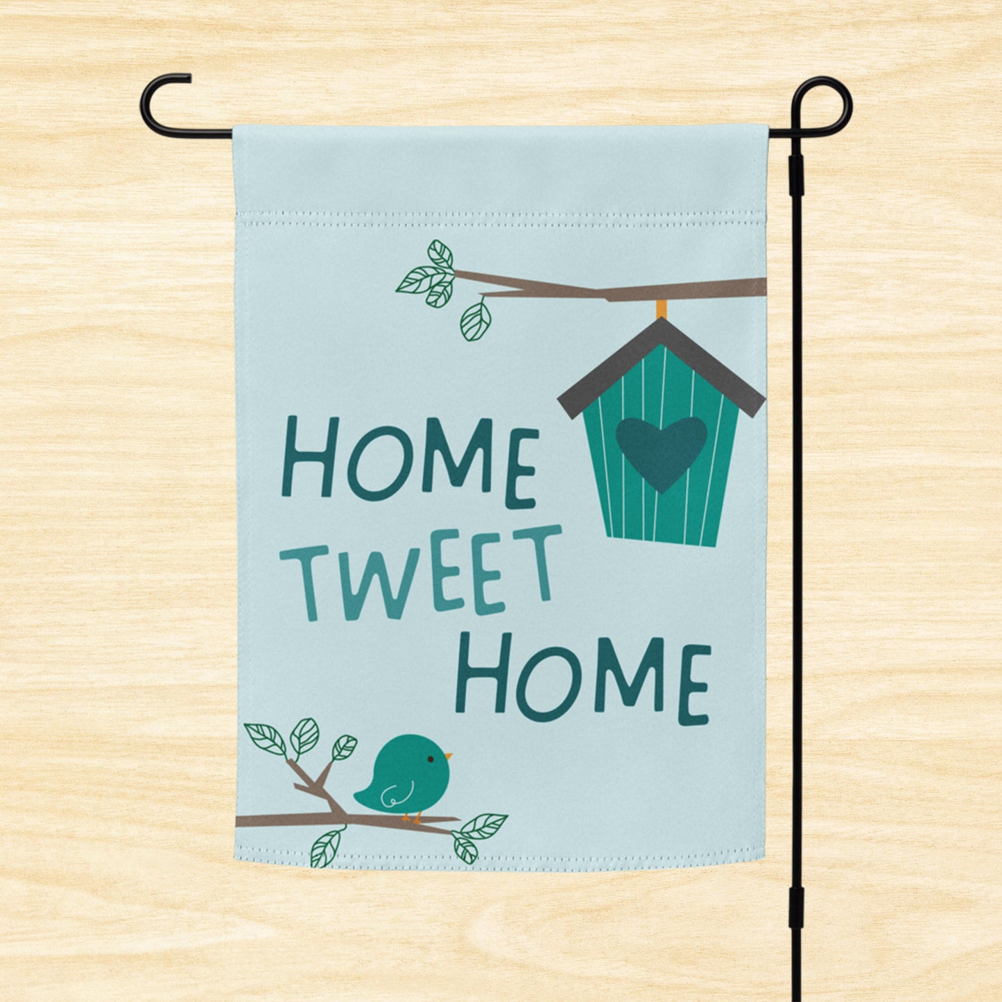 Home Tweet Home Garden Flag