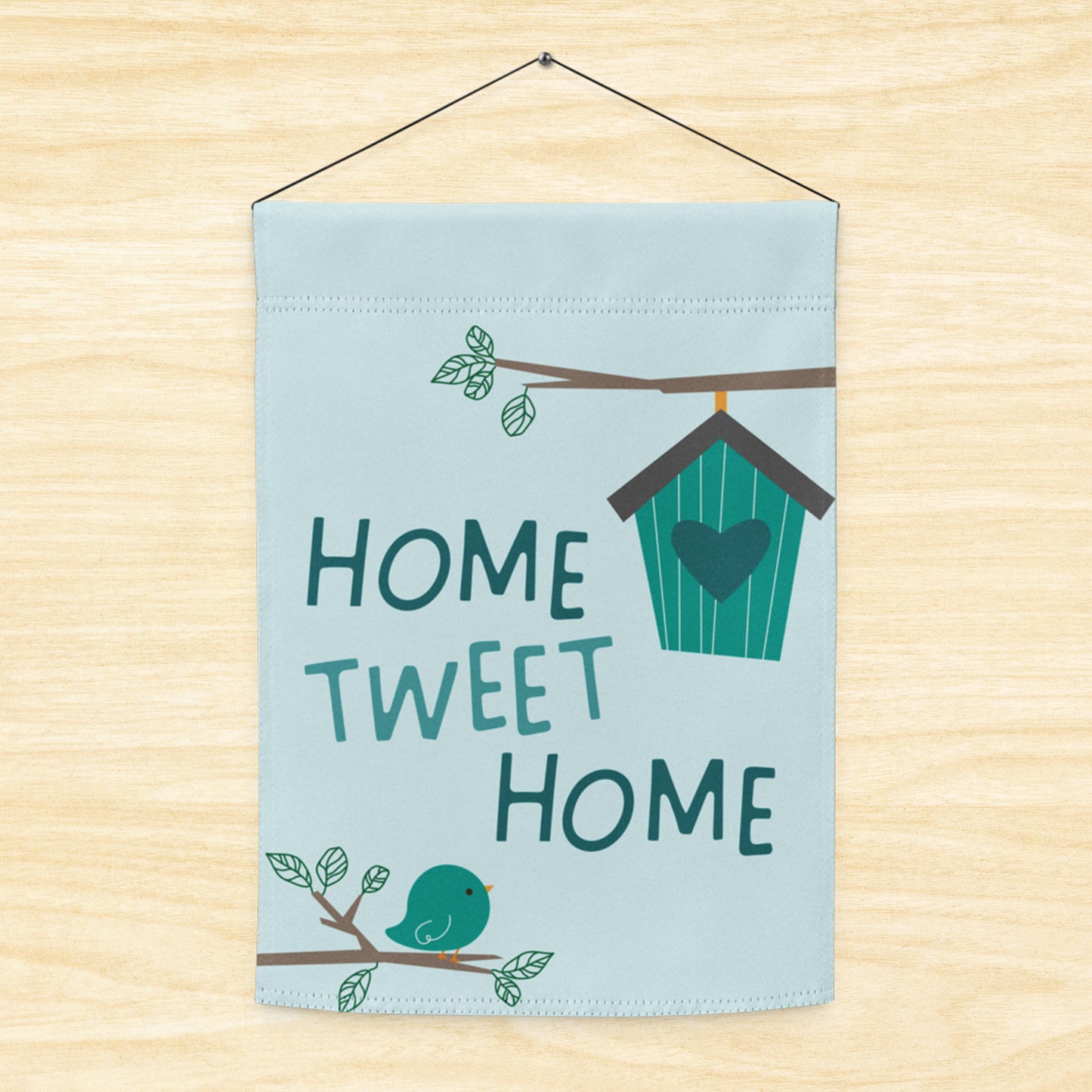 Home Tweet Home Garden Flag