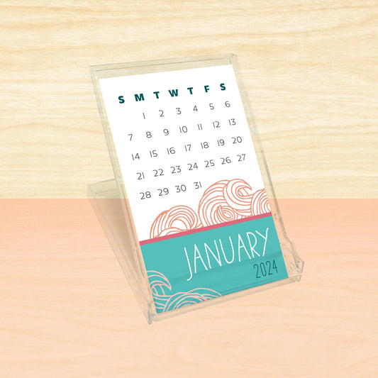 2024 Good Things Mini Desk Calendar