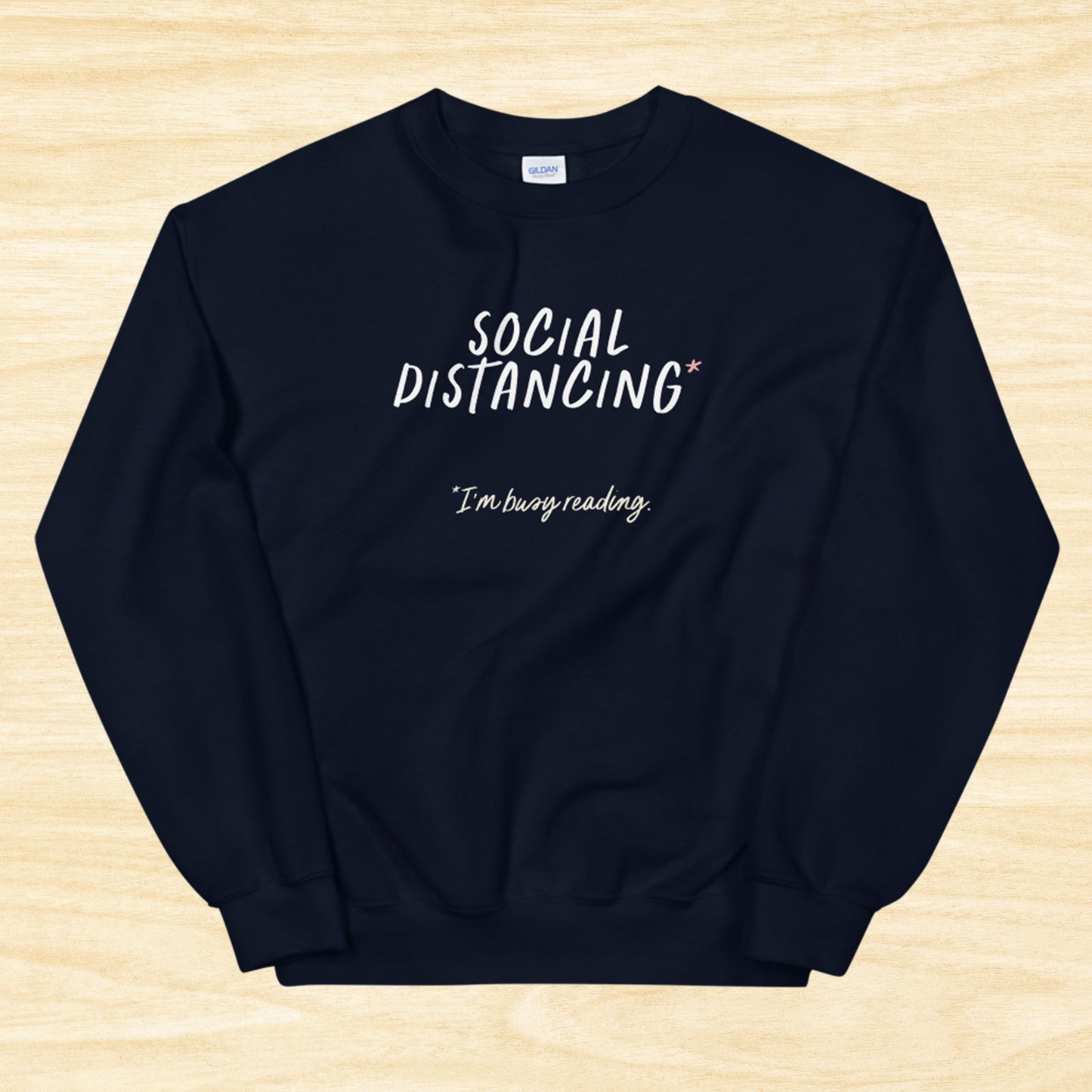 Social Distancing Reading Sweatshirt