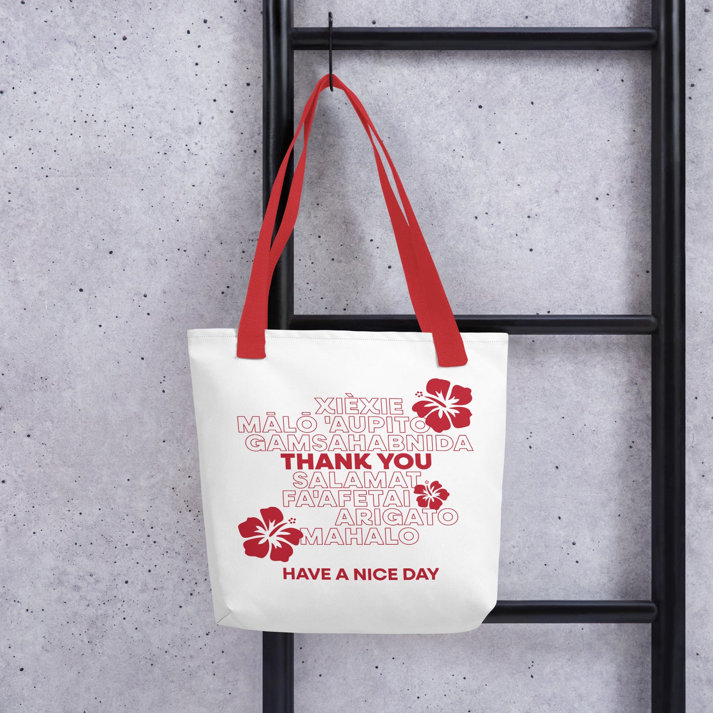 Mahalo Thank You Shopping Tote bag