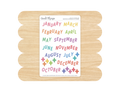 Month & Sparkles Sticker Sheet