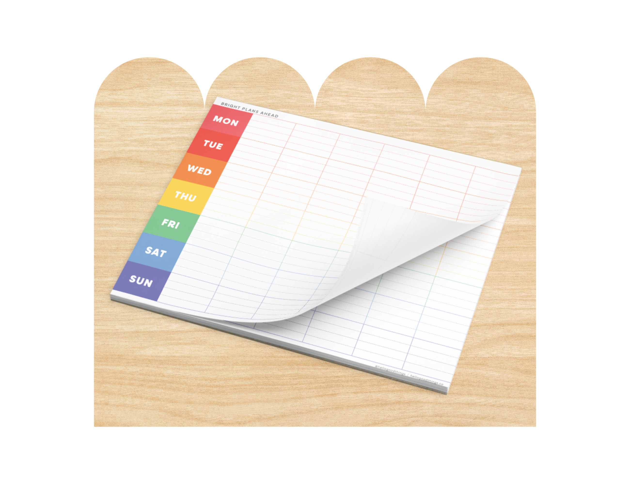 Bright Plans Ahead Notepad