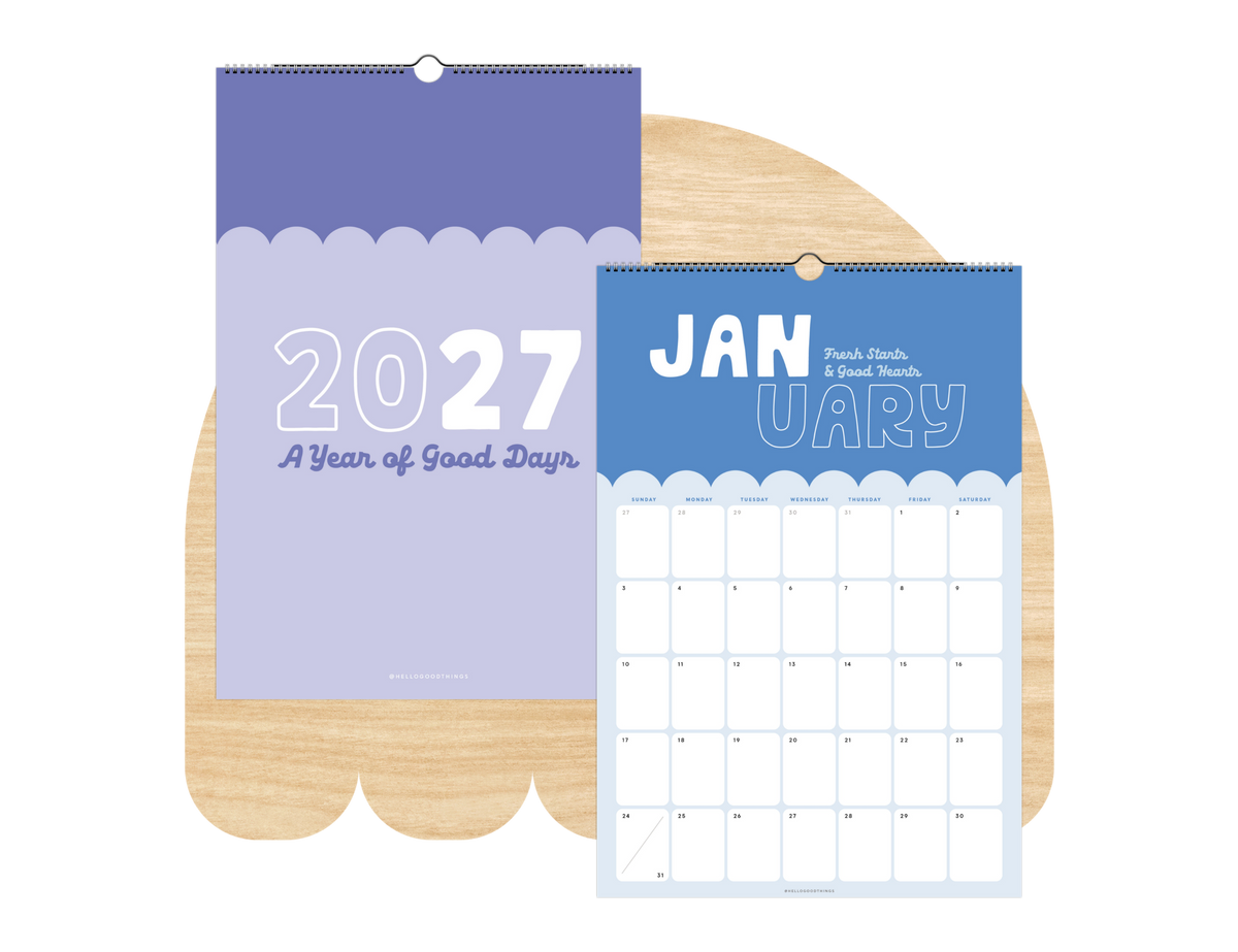 2027 Good Days Calendar