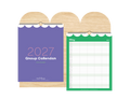 2027 Group Calendar, 5 Columns