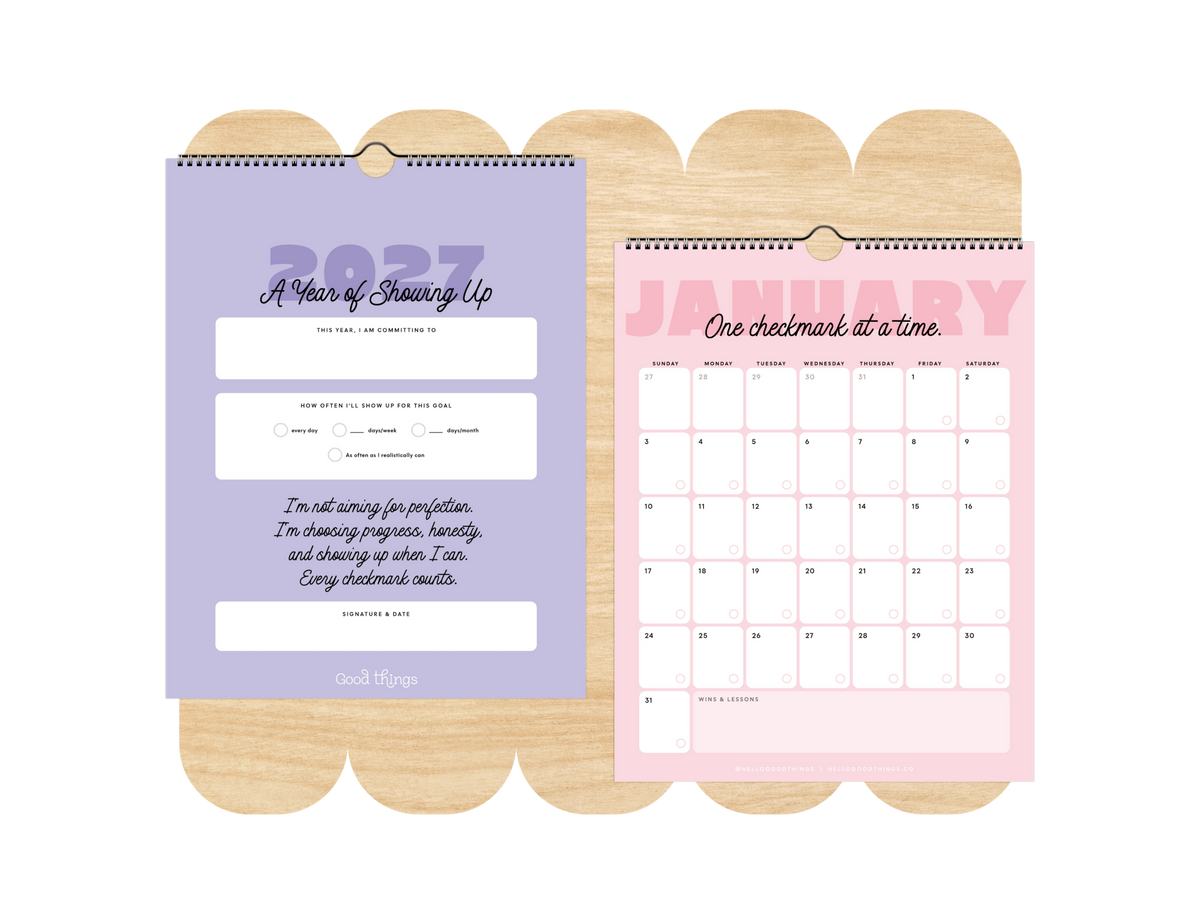 2027 One Goal Calendar