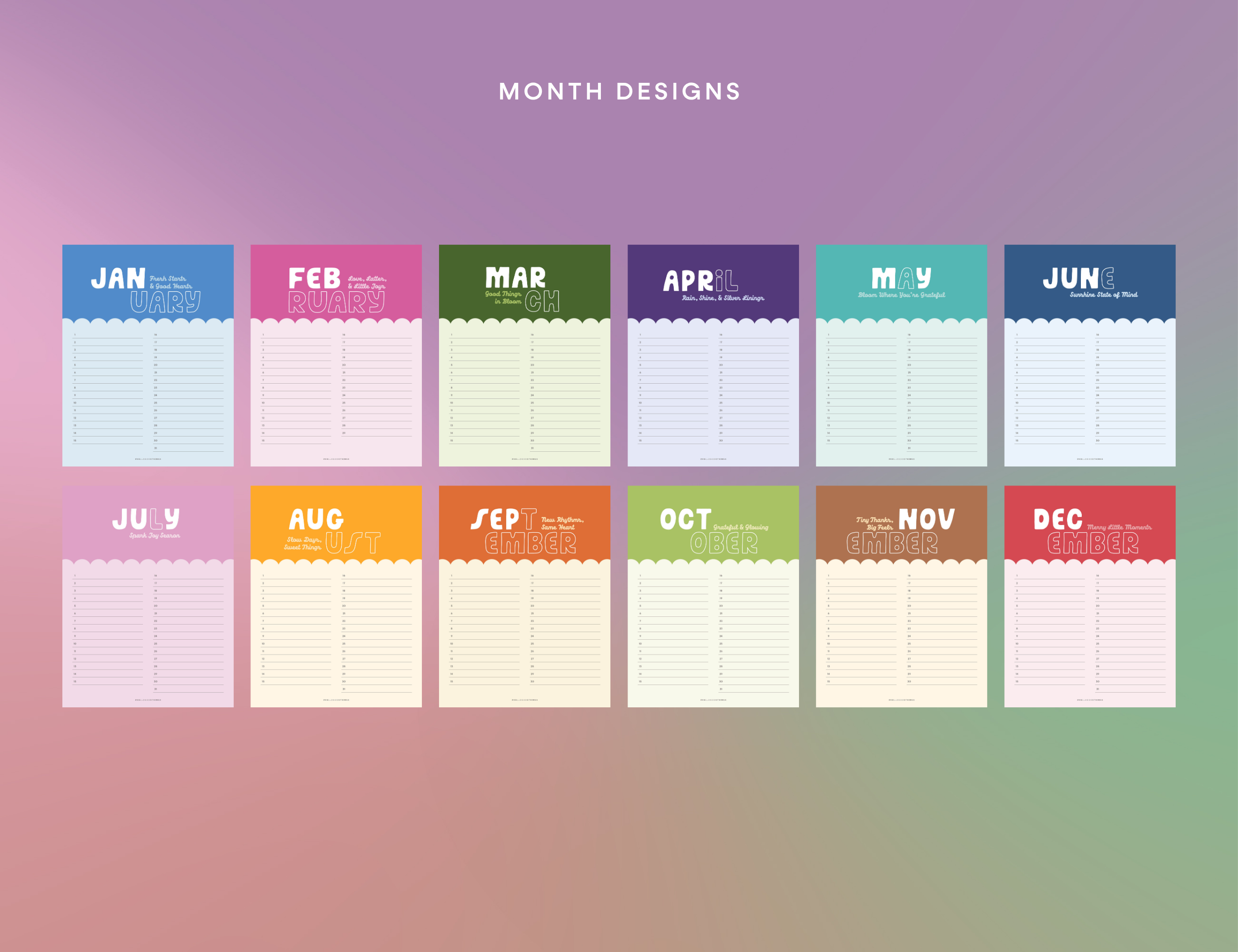 365 Days of Good Things Wall Calendar