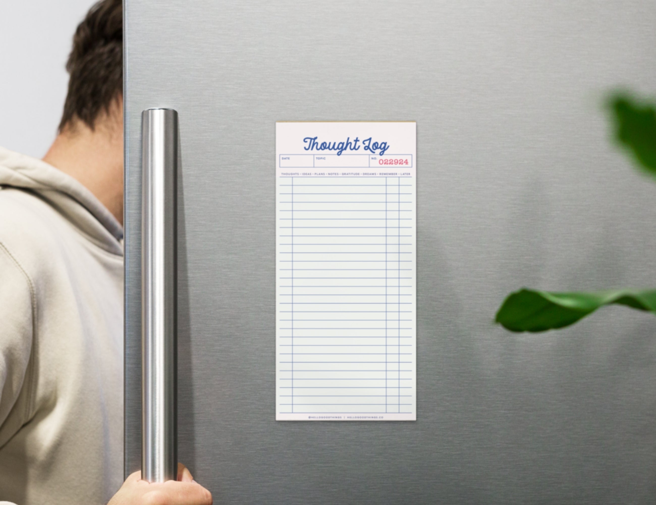 Thought Log Magnetic Notepad