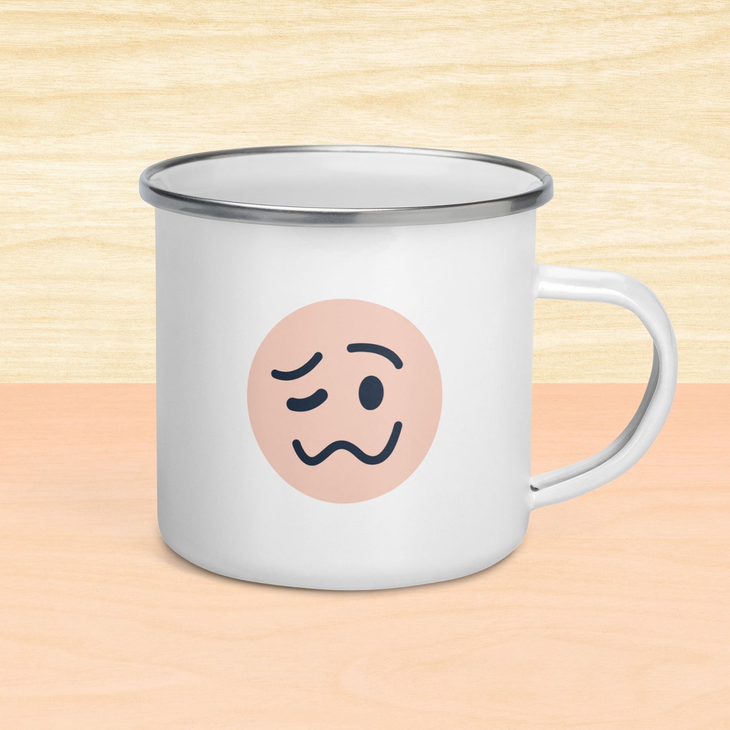 Always Tired Club Enamel Mug