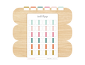 Accent Tab Stickers, Golden Hour