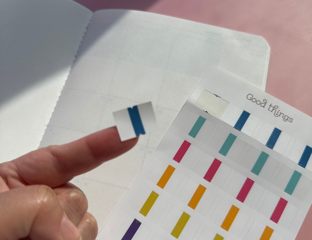 Accent Tab Stickers, Color Pop