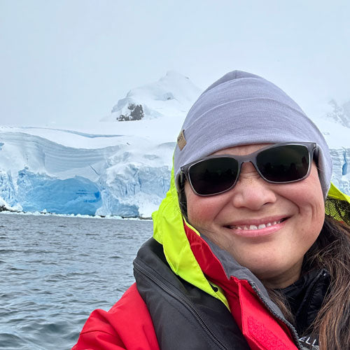 Alexis in Antarctica