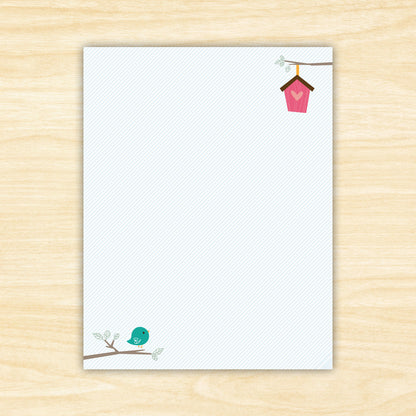 Cute Bird Note Pad