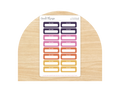 Bill Due Calendar Stickers
