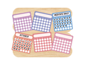 Blank Month or Monthly Habit Tracker Sticker, Rainbow L
