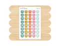 Fitness Calendar Tag Sticker Sheet
