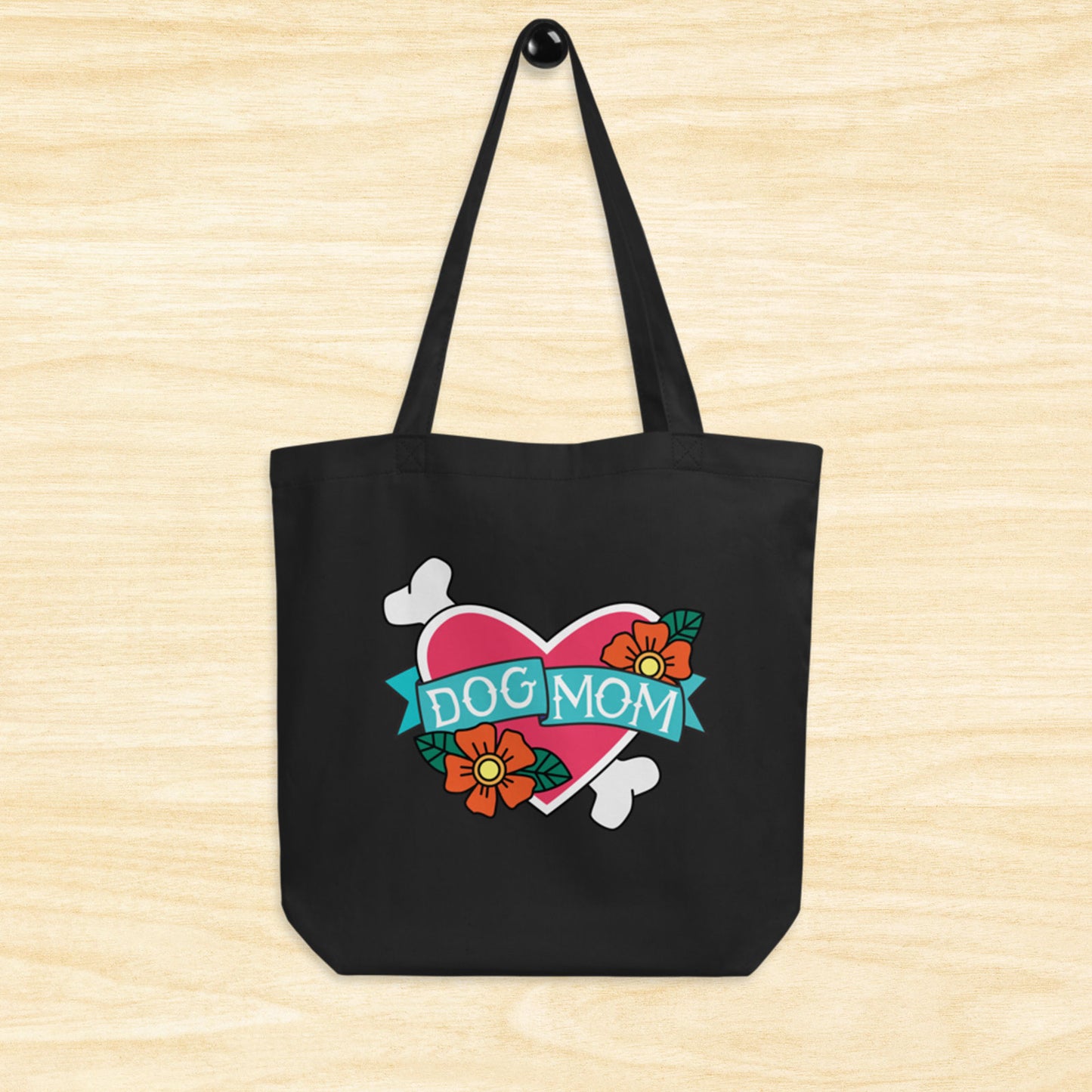 Dog Mom Tote Bag