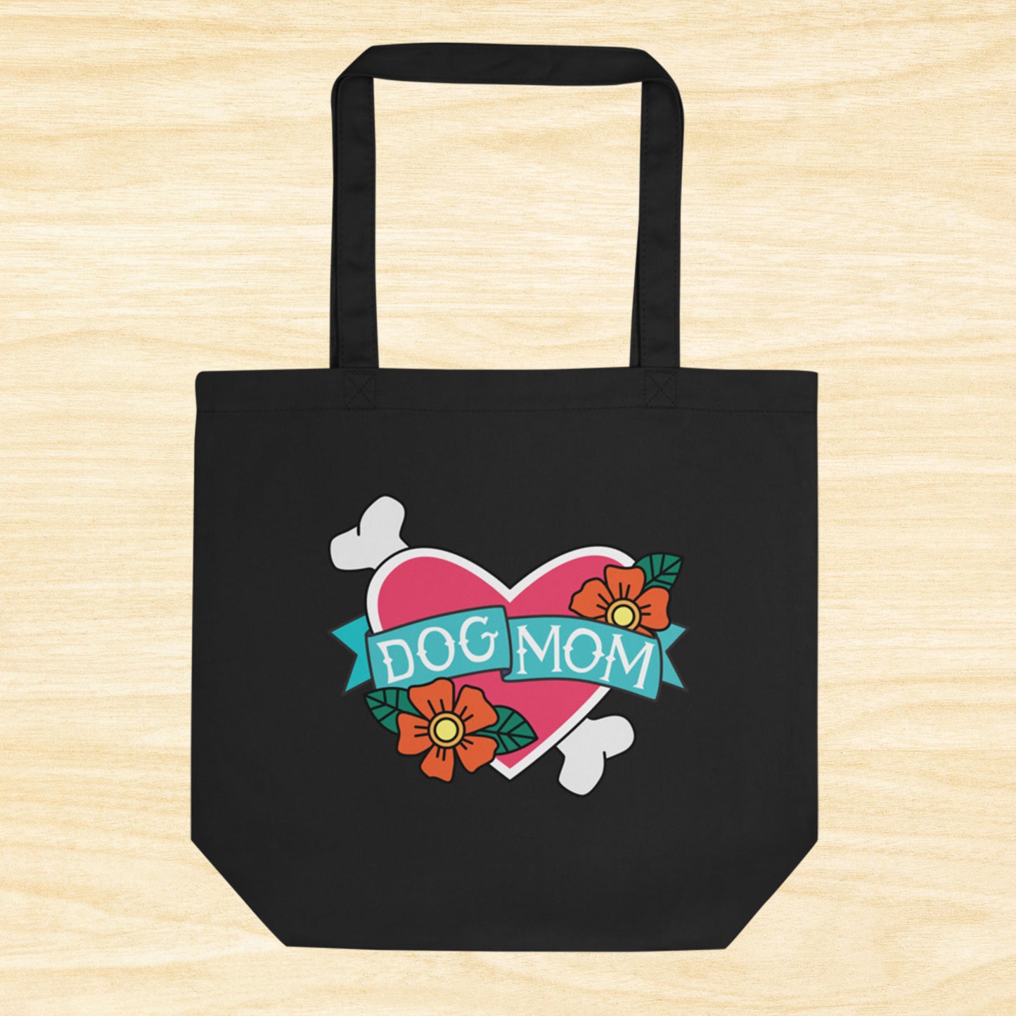 Dog Mom Tote Bag