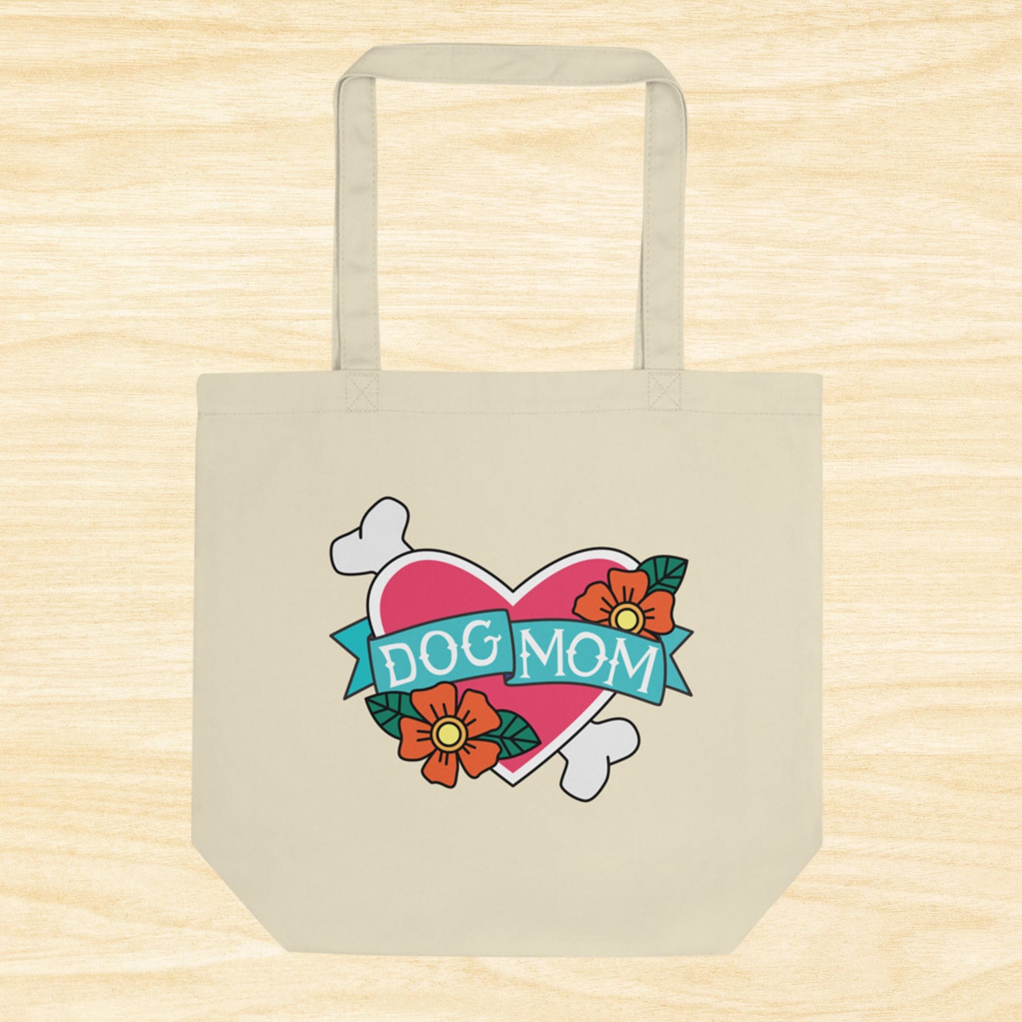 Dog Mom Tote Bag