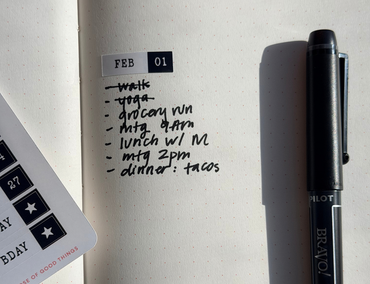 Date Labels, Typewriter