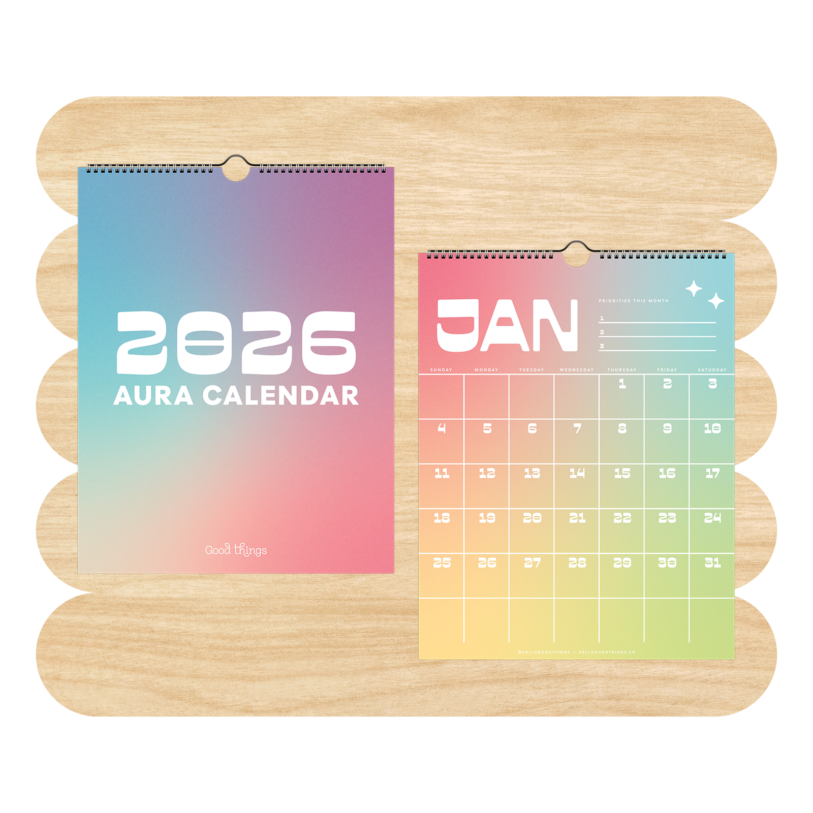Aura Calendar, 2026 Calendar with Priorities