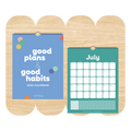 Good Plans & Good Habits | 2026 Calendar + Habit Tracker