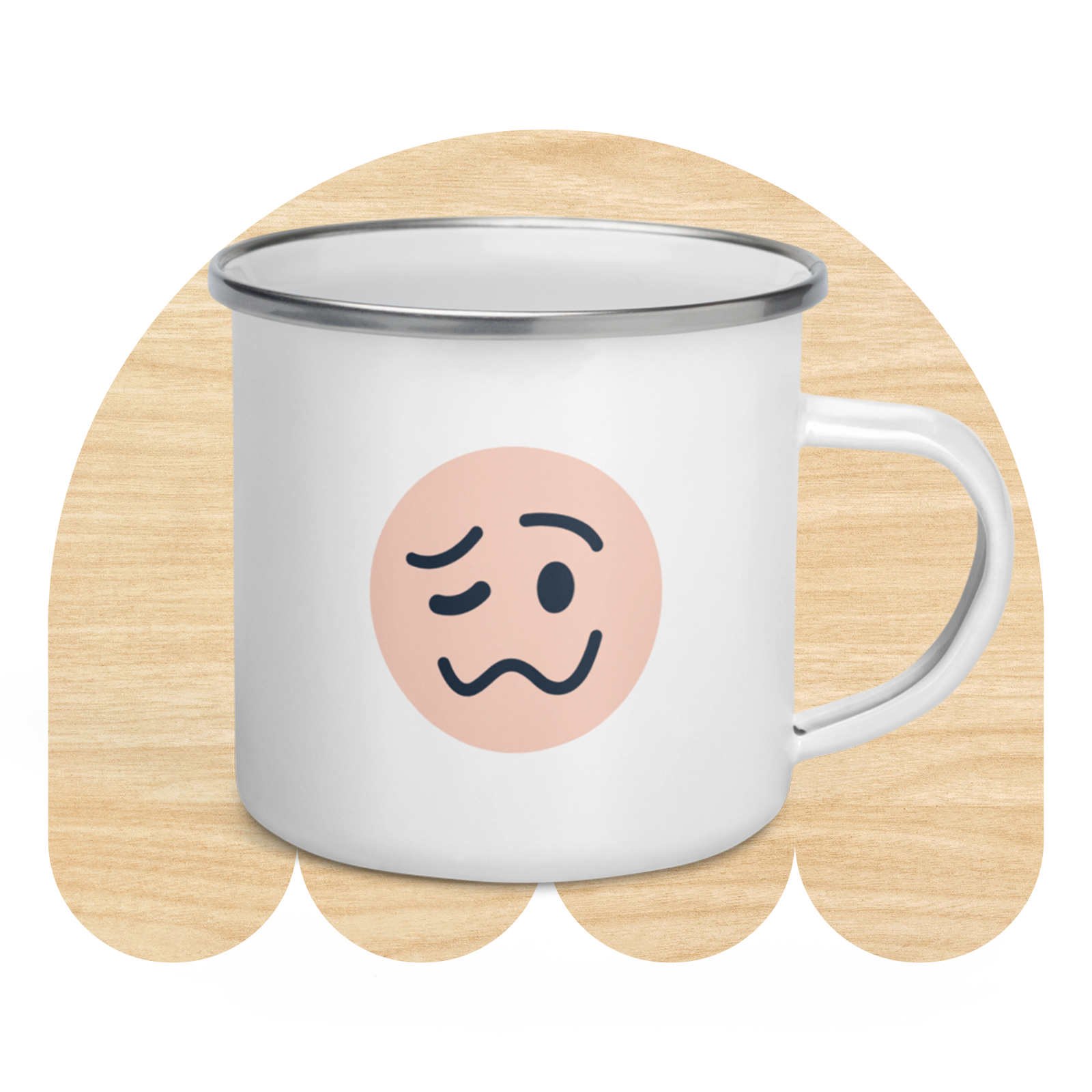 Always Tired Enamel Mug by Good Things