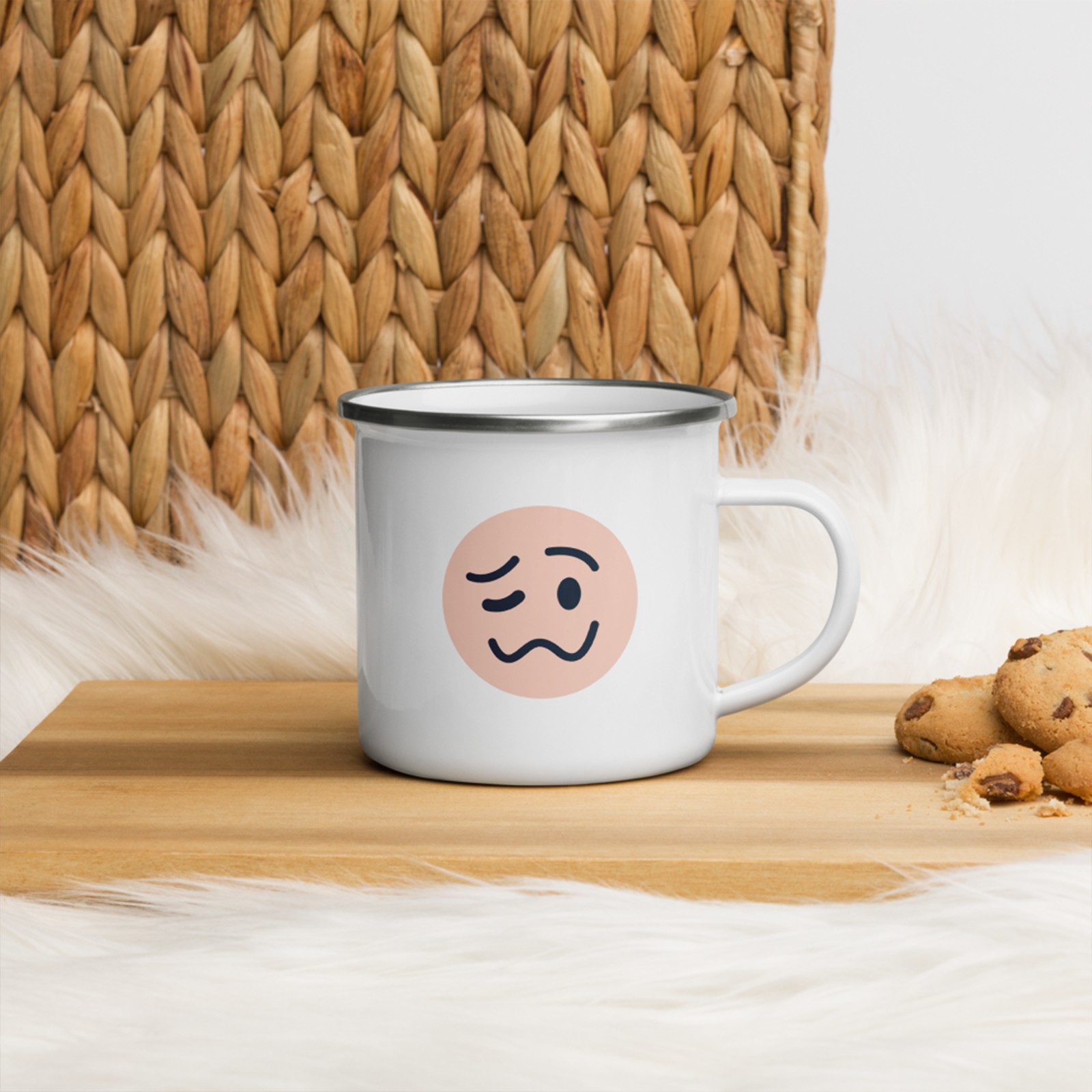 Always Tired Enamel Mug by Good Things