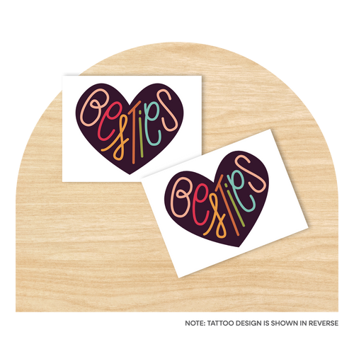 Besties Temporary Tattoos by Good Things