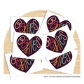Besties Temporary Tattoos (6 pack)