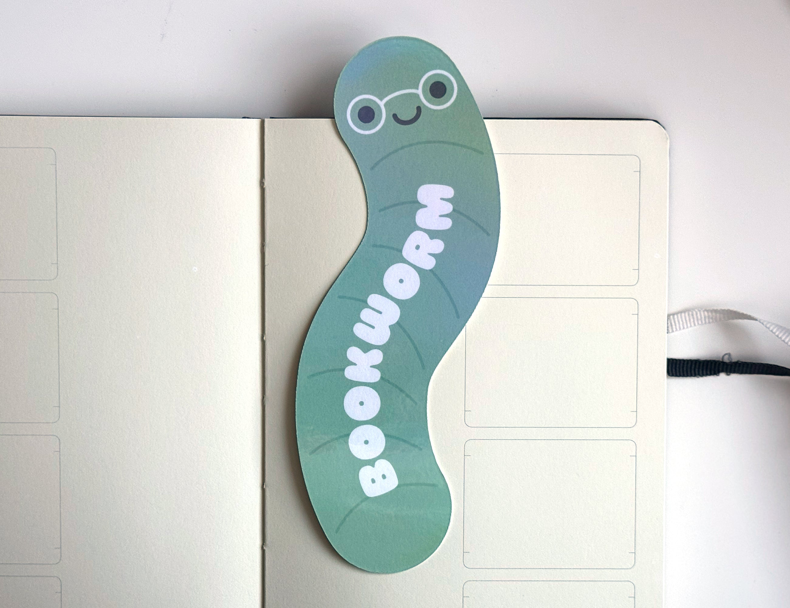 Bookworm Holographic Bookmark by Good Things