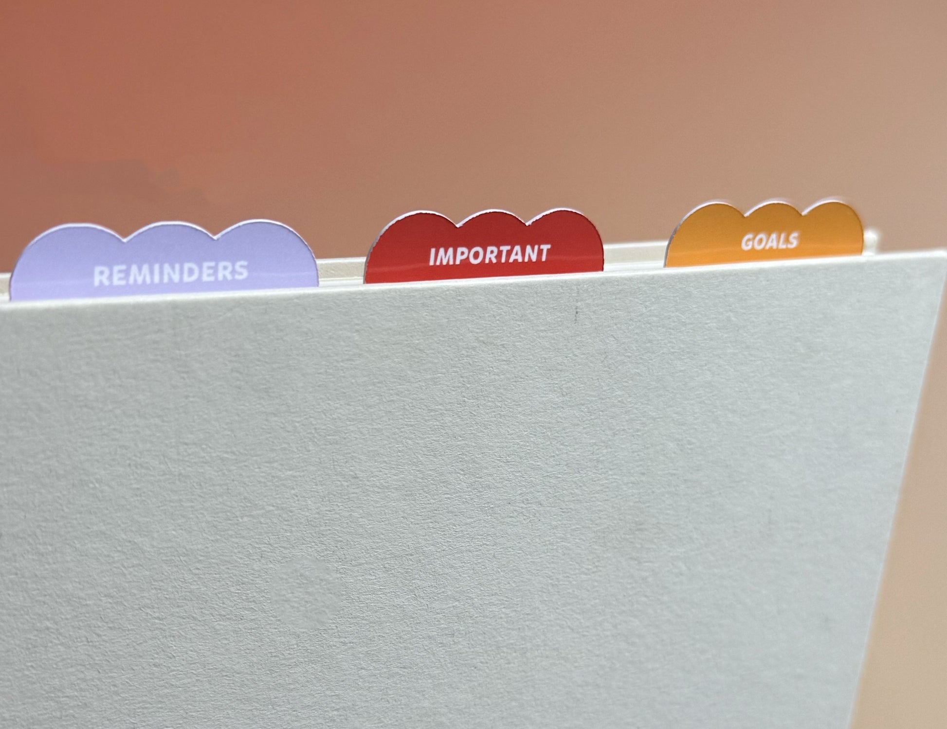 Bright Side Page Marker Tabs