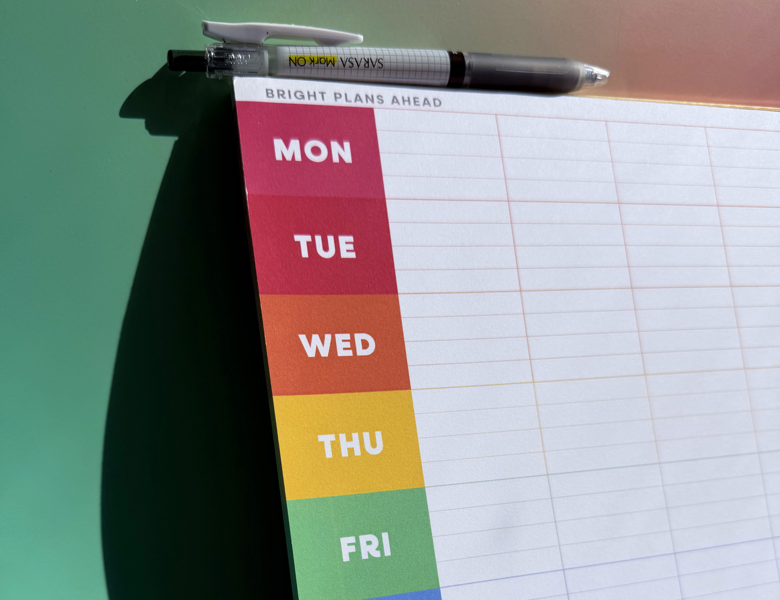 Bright Plans Ahead Notepad