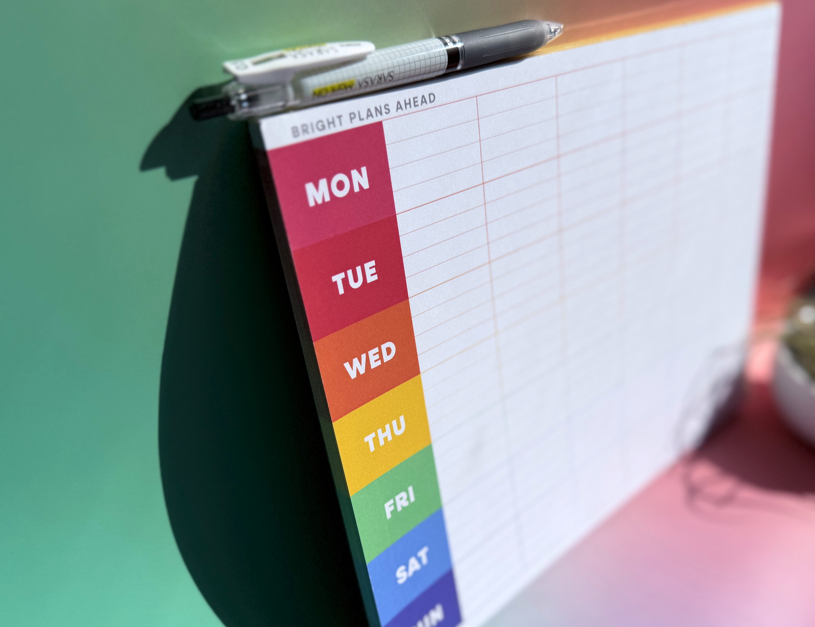 Bright Plans Ahead Notepad