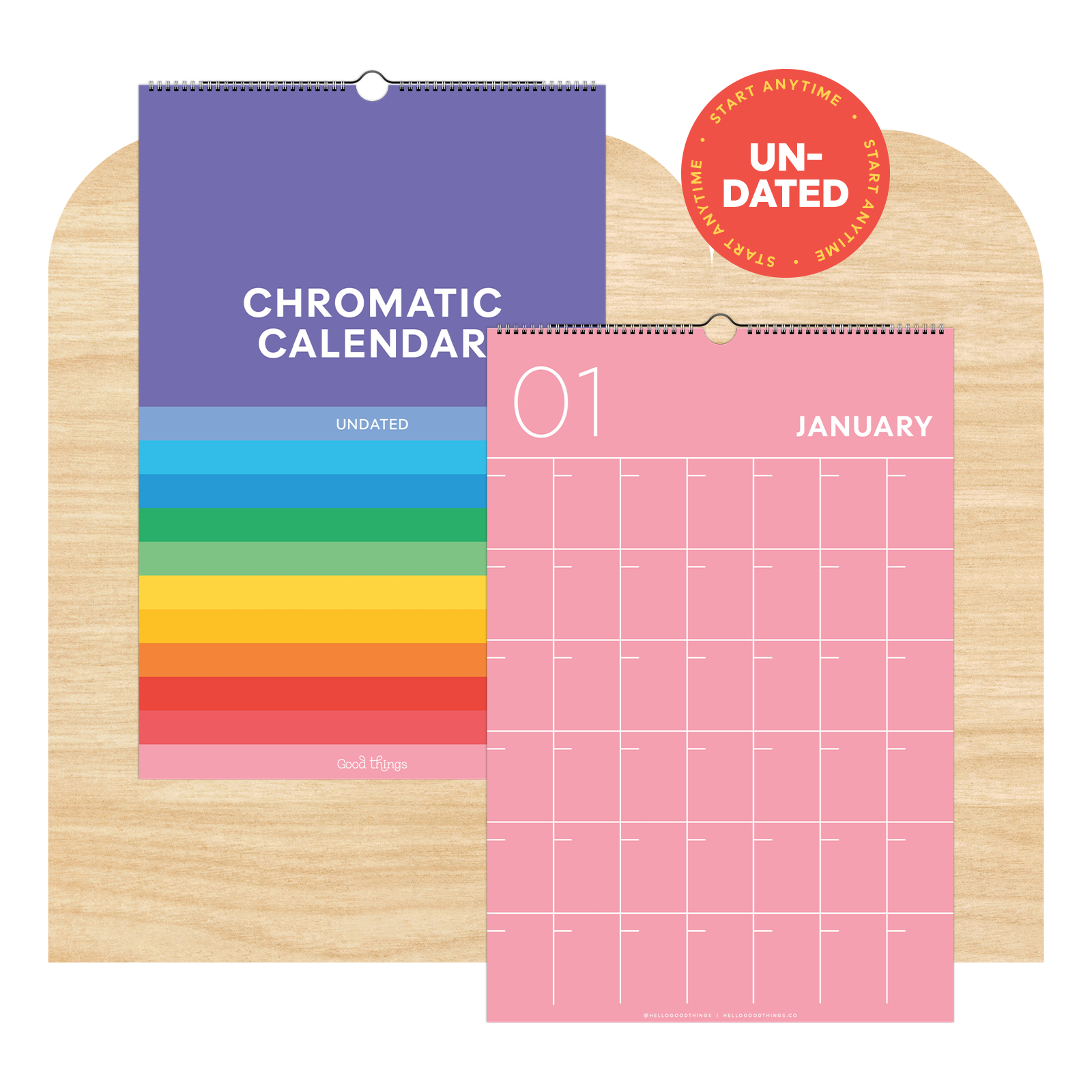 Undated Chromatic Calendar