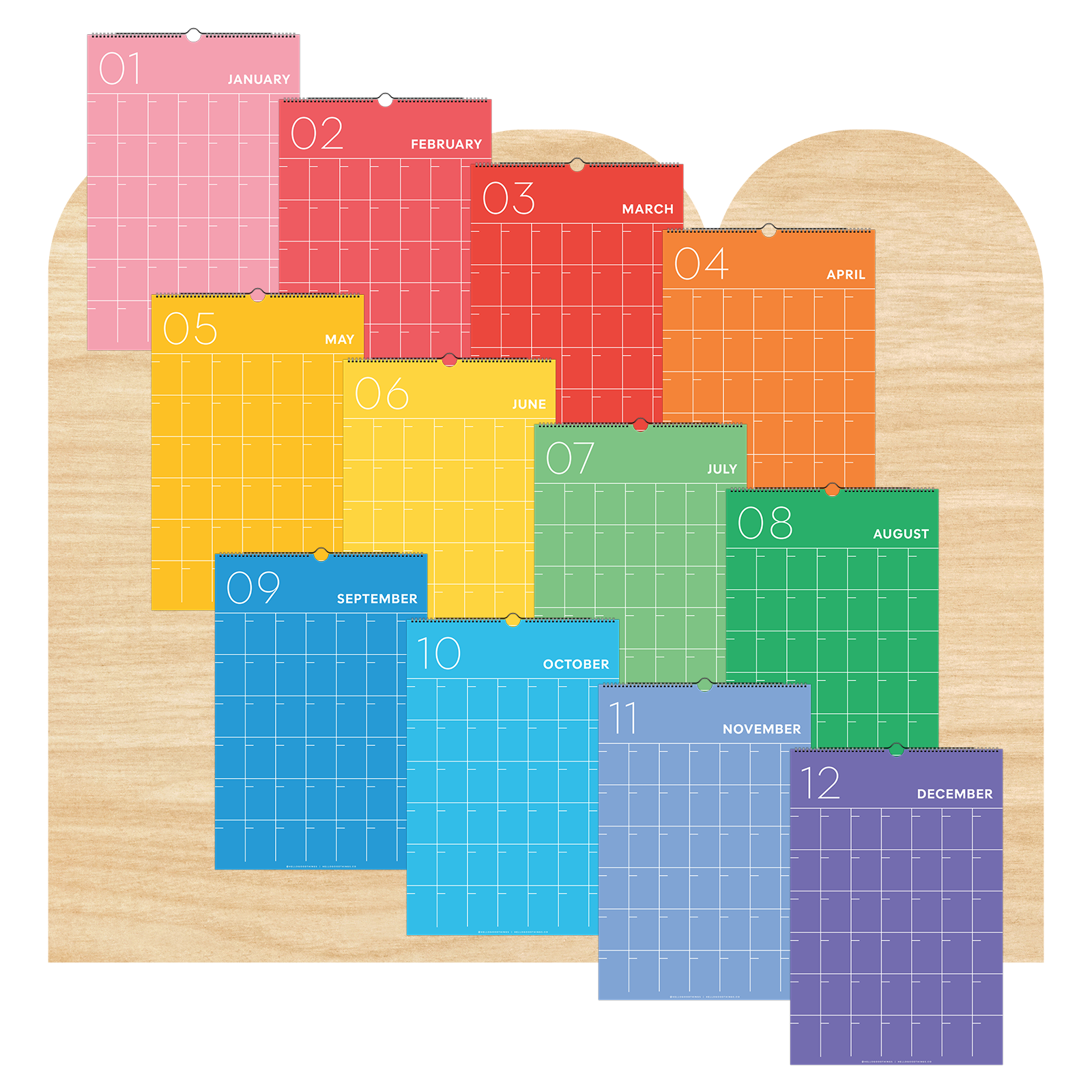 Undated Chromatic Calendar