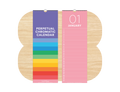Chromatic Perpetual Wall Calendar