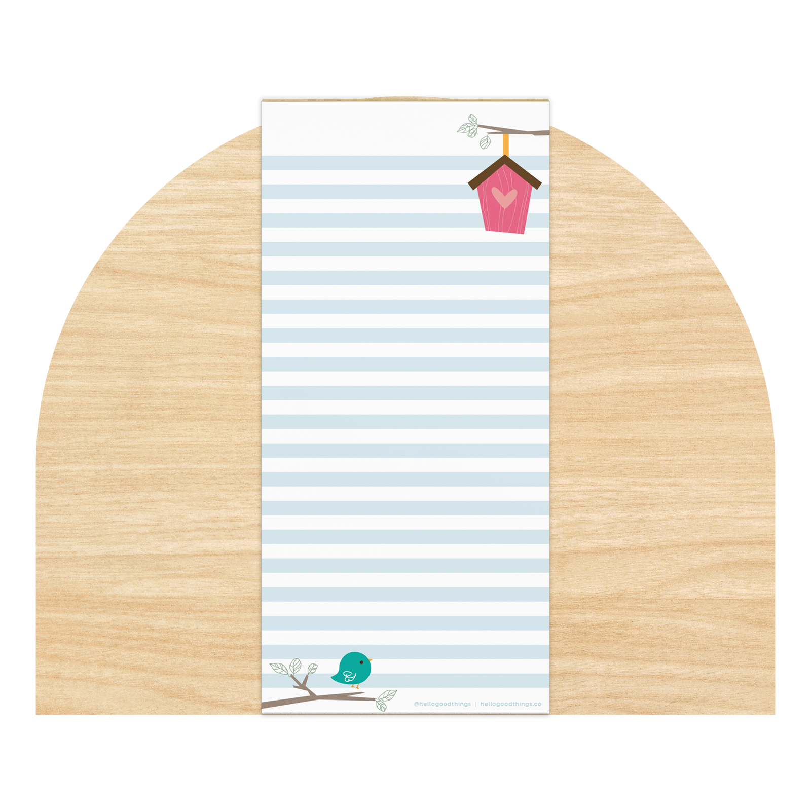 Cute Bird Magnetic Notepad by Good Things
