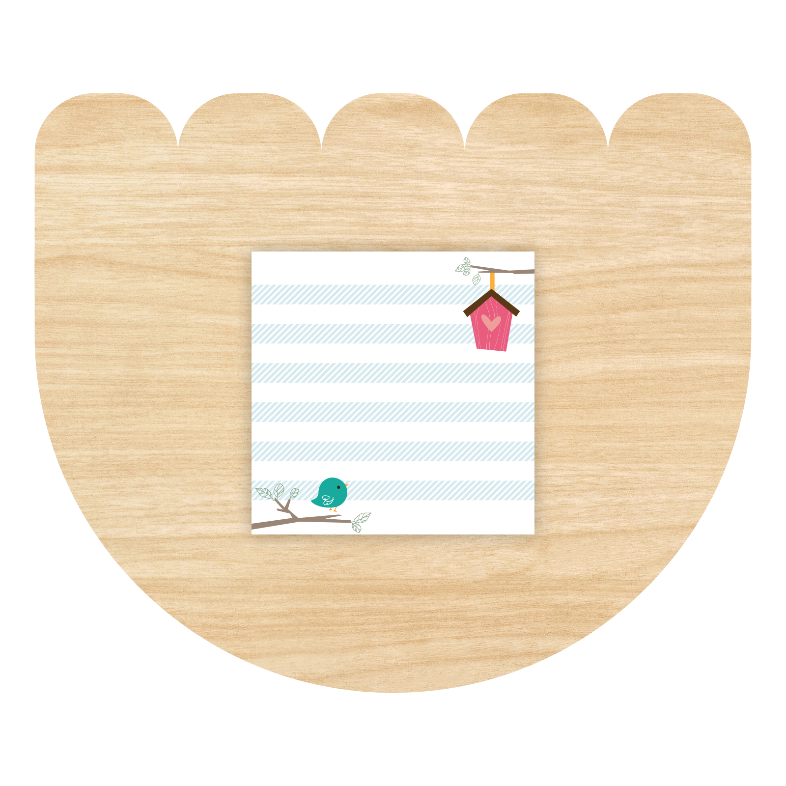Cute Bird Sticky Note by Good Things